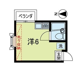 新高円寺駅 徒歩3分 2階の物件間取画像